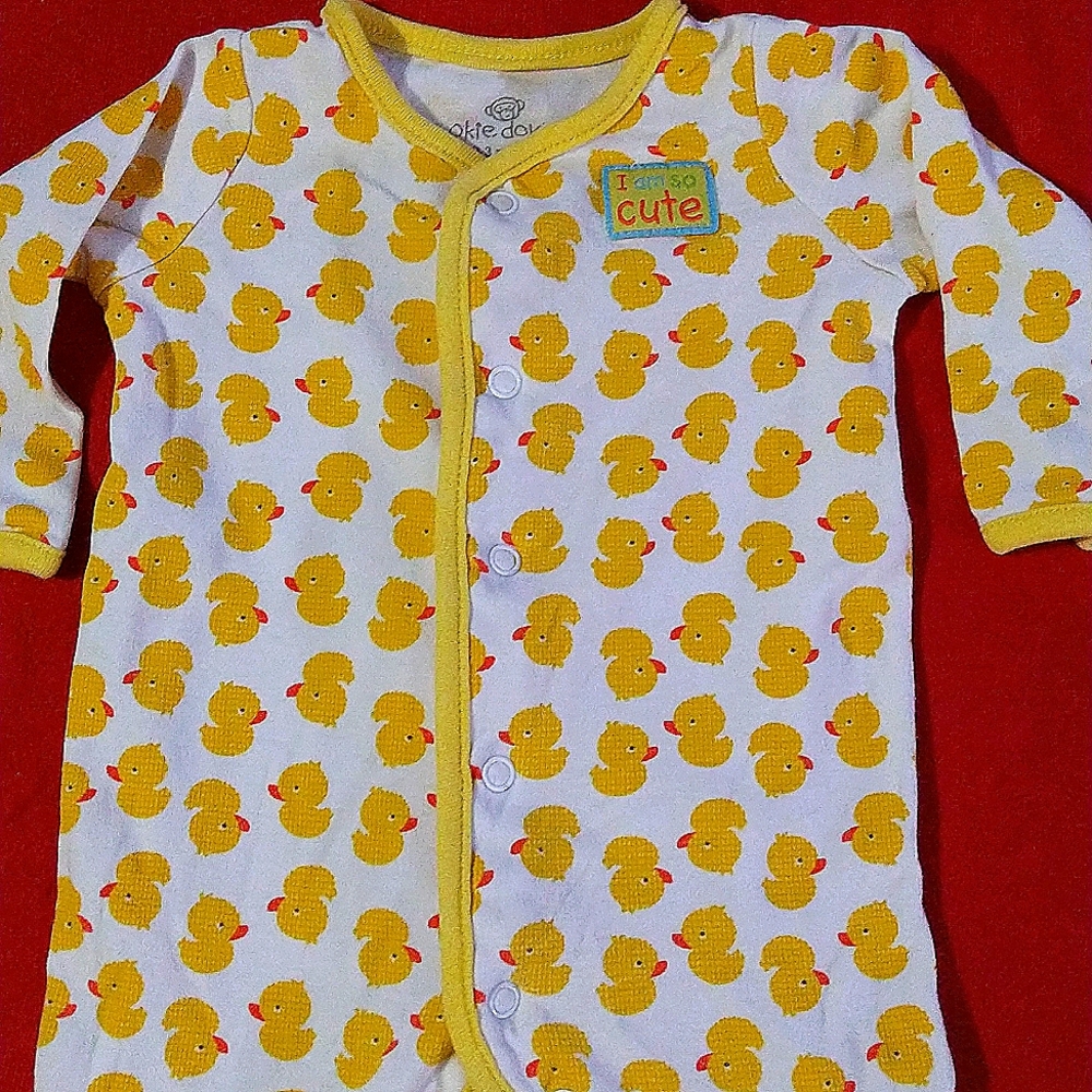 Okie Dokie Baby Duck Onesie